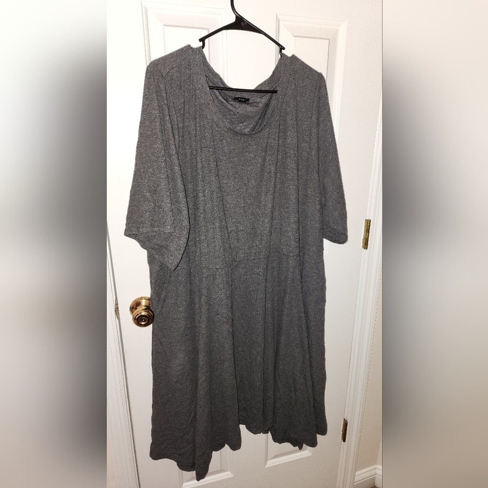 Torrid Ribbed Grey Dress